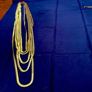 Long 30 inch good color multiple strand necklace